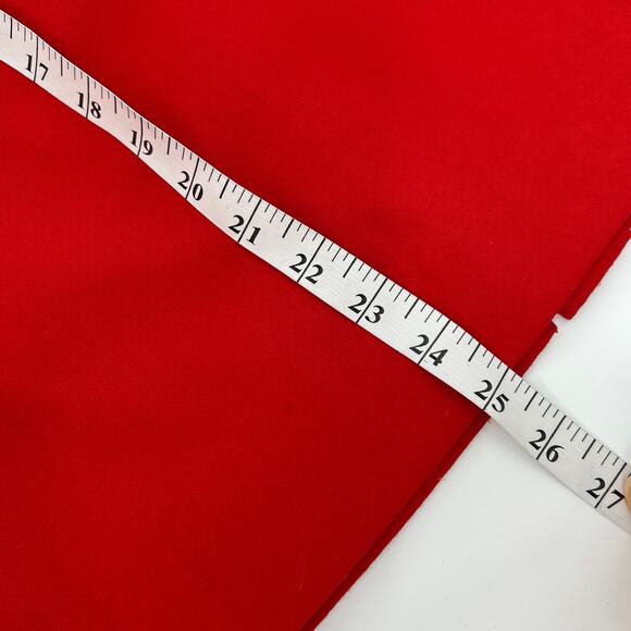 Vintage Harrison Kent Skirt Suit Womens 2 Red Gold-tone Crested Button 2 pc READ - Picture 14 of 14